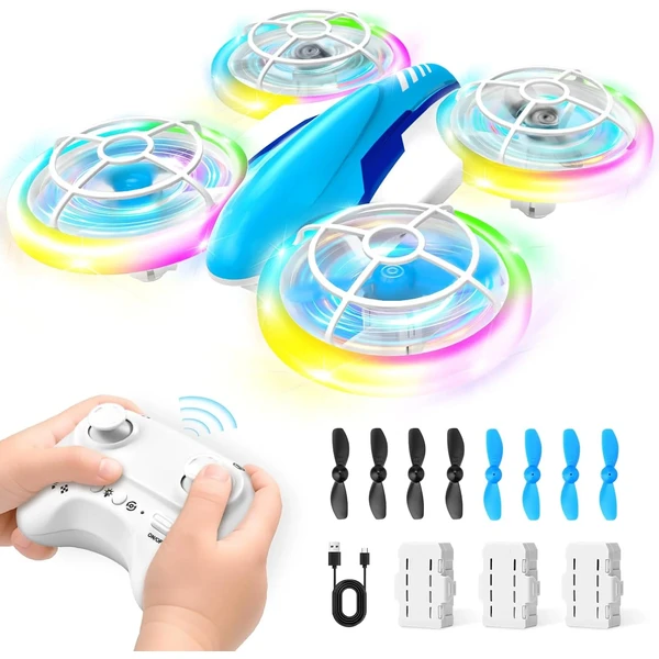 YIKANWEN Dron RC con Luces LED
